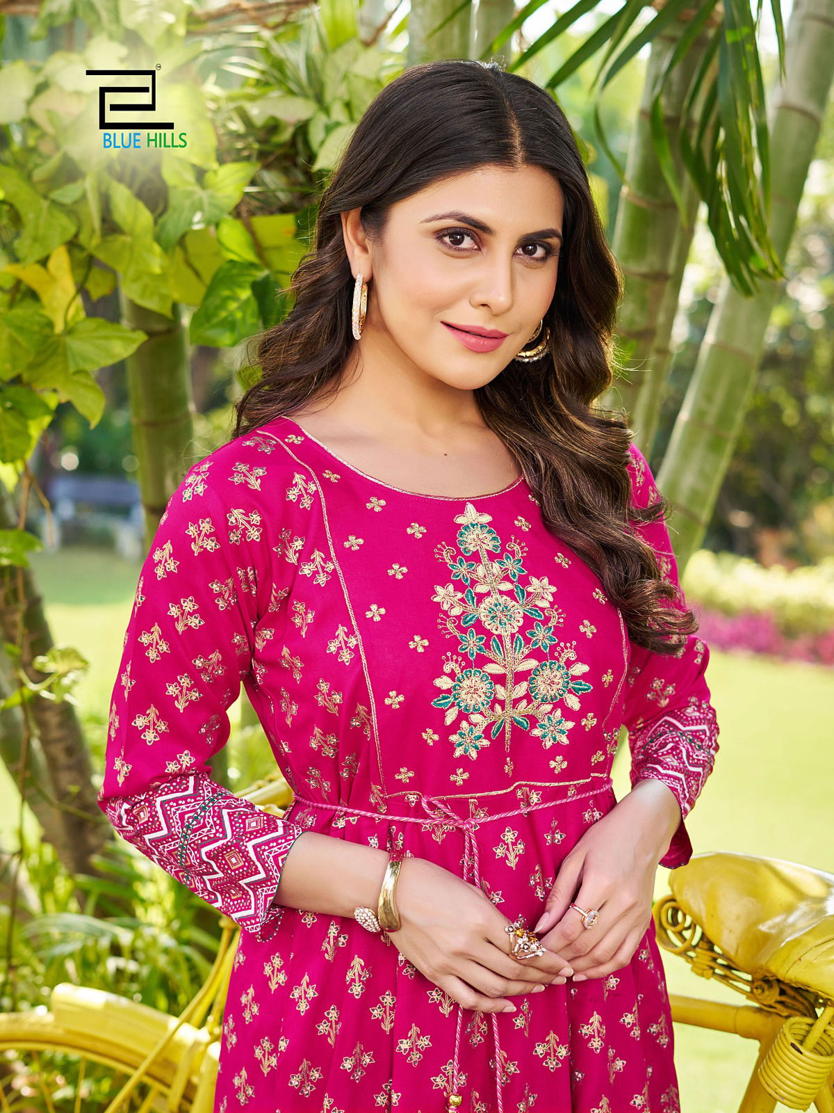 Blue Hills Sandwich Vol 5 Printed Anarkali Kurtis Catalog